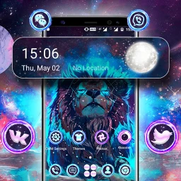 أيقونة Abstract Lion Launcher Theme